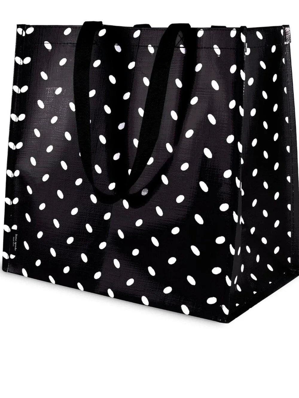 kate spade Black and White Polka Dot Market Shopper